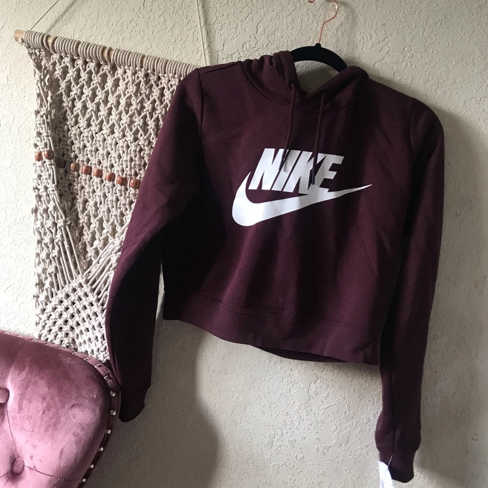 Nike crop hoodie